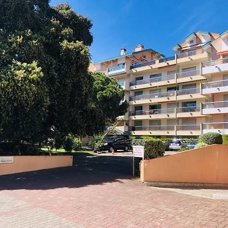 Arcachon: T2 Acces Prive Plage, Balcon, Parking - Fr-1-433-19 Arcachon