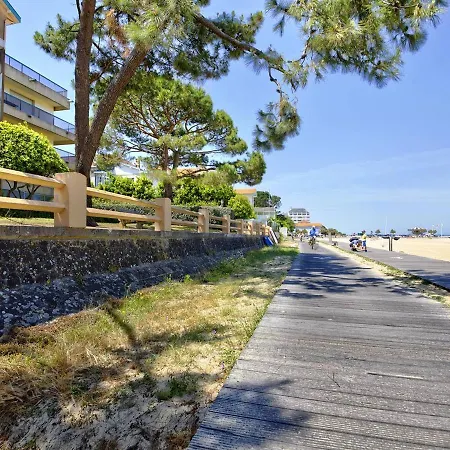 Lägenhet Arcachon: T2 Acces Prive Plage, Balcon, Parking - Fr-1-433-19