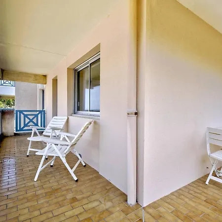 Lägenhet Arcachon: T2 Acces Prive Plage, Balcon, Parking - Fr-1-433-19 *