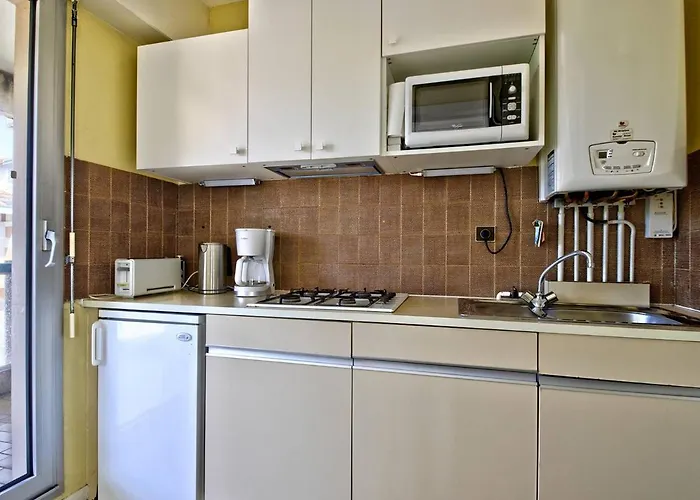 Arcachon: T2 Acces Prive Plage, Balcon, Parking - Fr-1-433-19 Apartment *